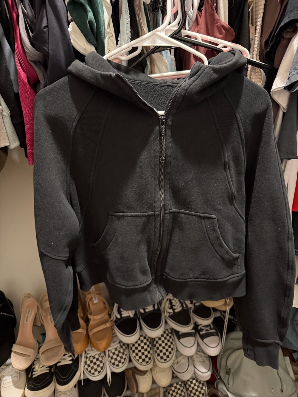 Lululemon scuba full zip black